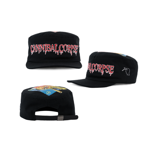 Cannibal Corpse X Brain Dead 6 Panel Hat (Black)