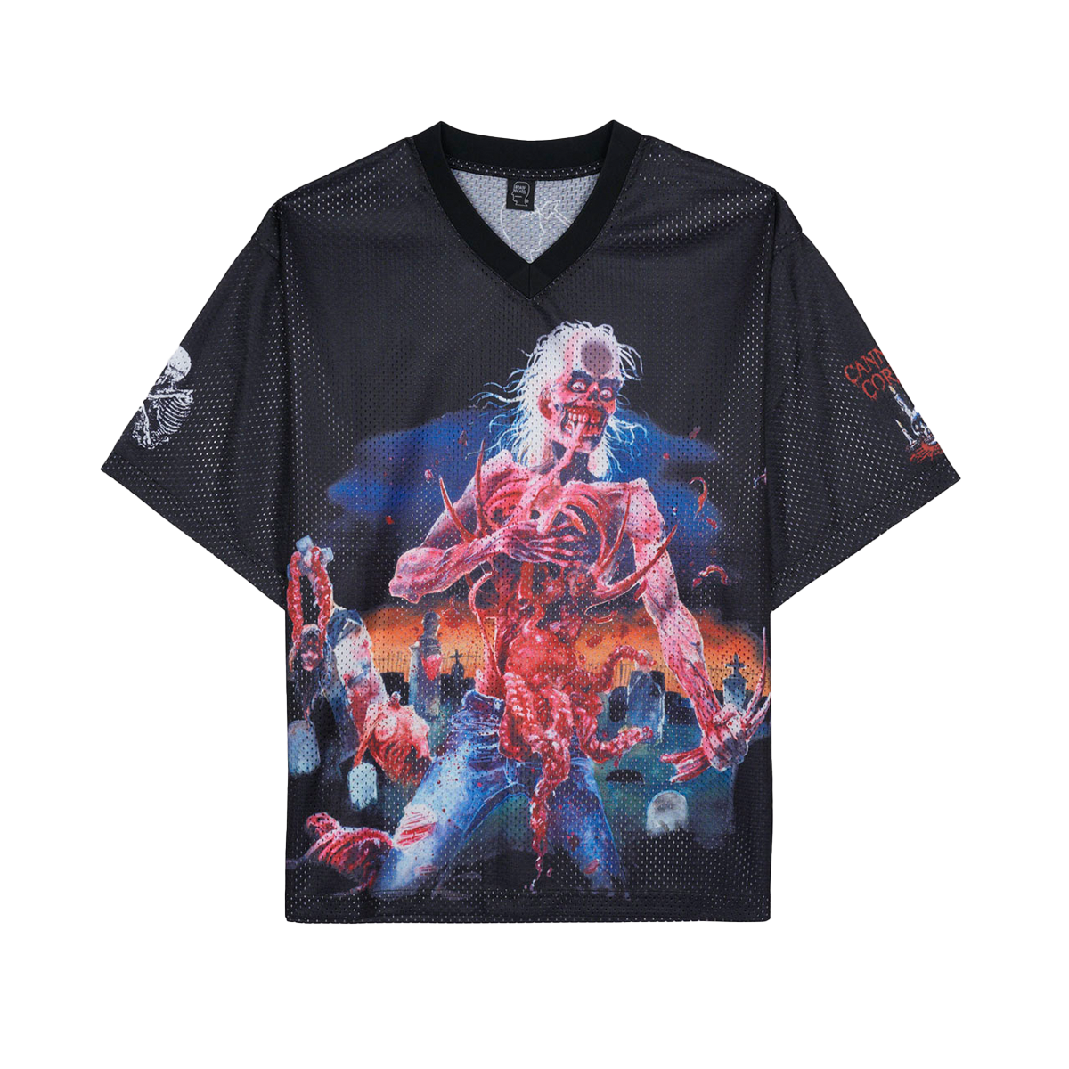 Cannibal Corpse X Brain Dead Football Jersey