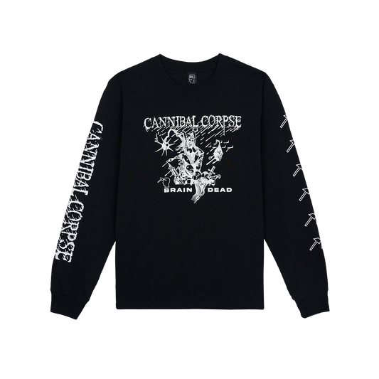 Cannibal Corpse X Brain Dead Mutilation Long Sleeve (Black)