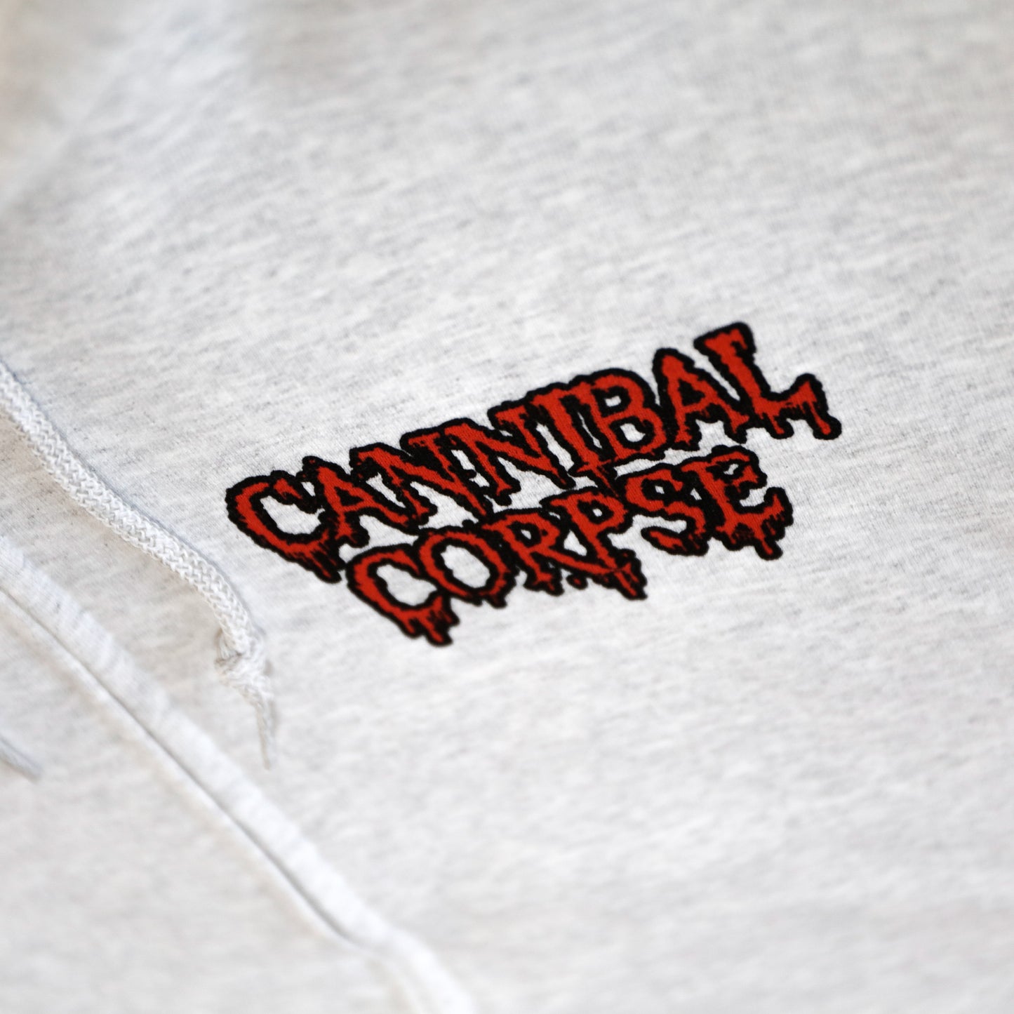 Ritual Candles Zip Up Hoodie (Ash Grey)