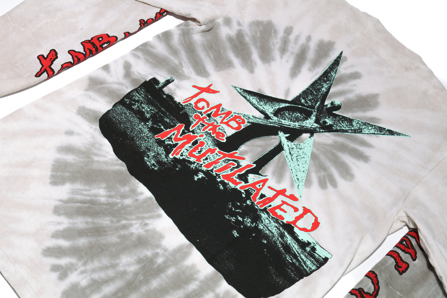 Tomb Of The Mutilated Long Sleeve (Faded Beige Dye)