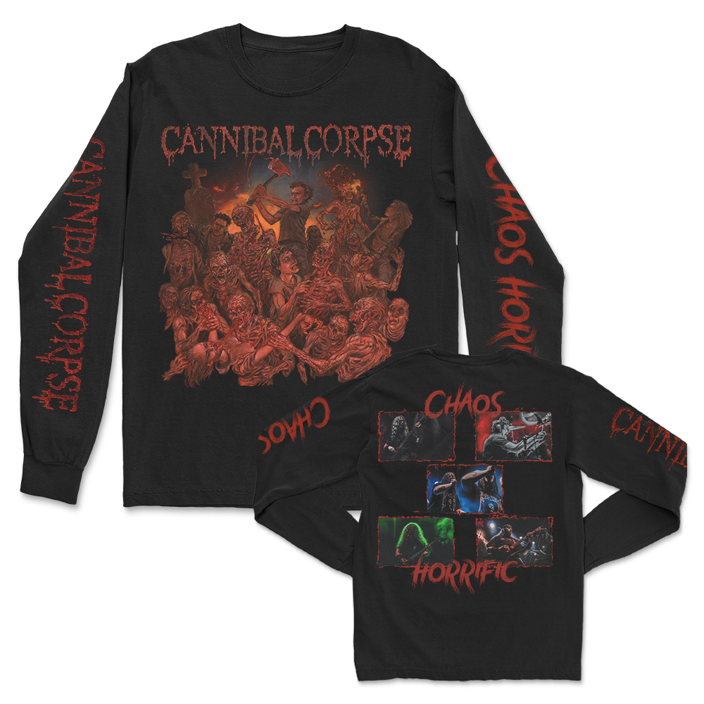 Chaos Horrific Cover Long Sleeve (Black)