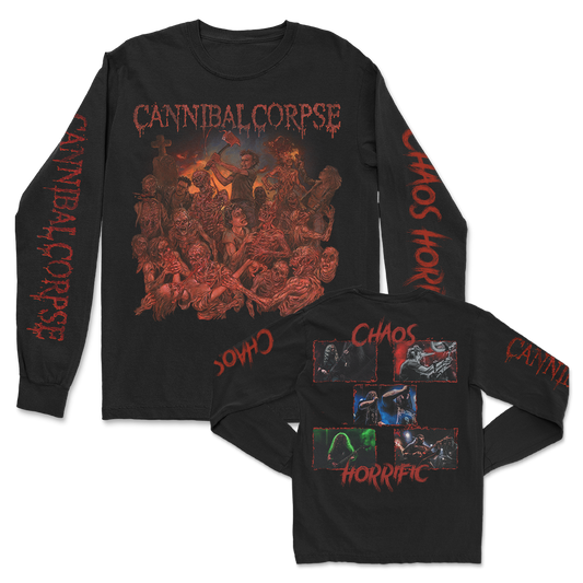 Chaos Horrific Cover Long Sleeve (Black)