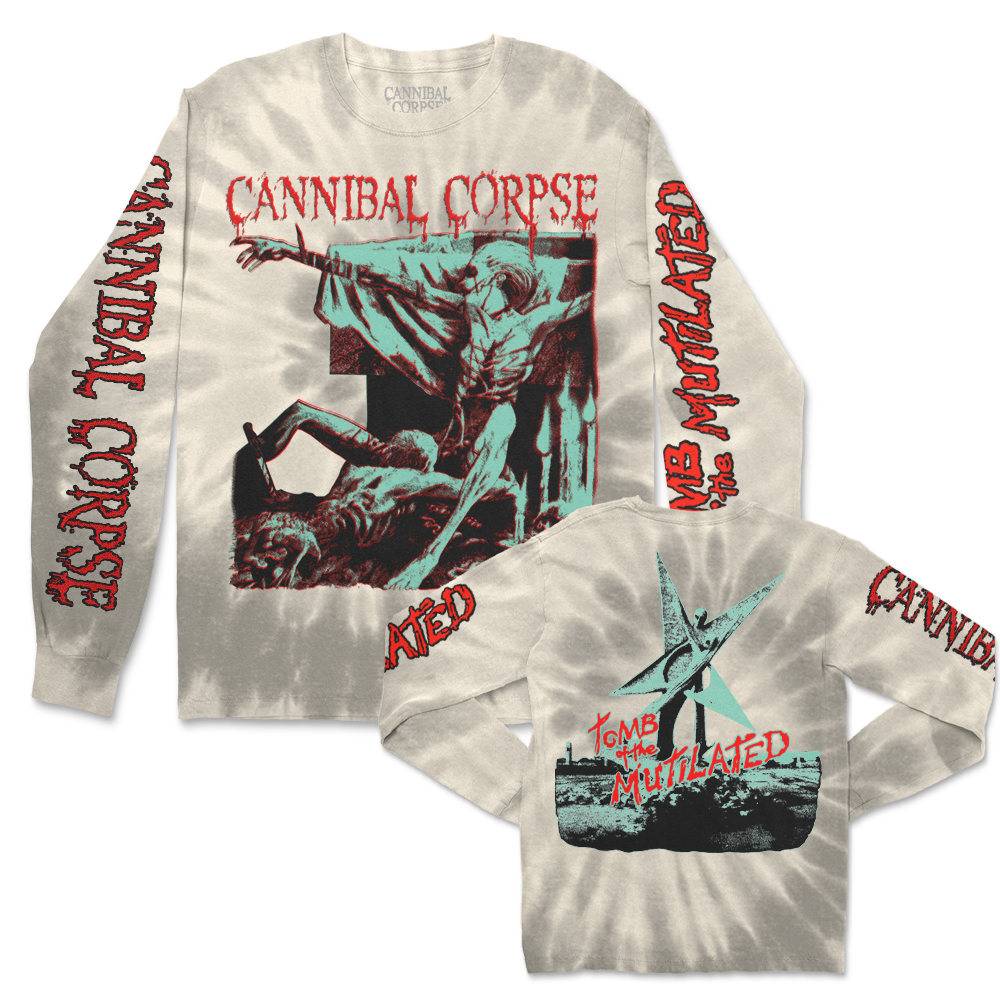 Tomb Of The Mutilated Long Sleeve (Faded Beige Dye)