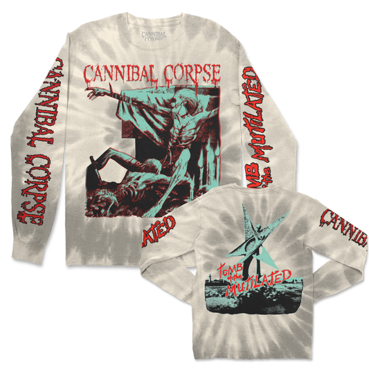 Tomb Of The Mutilated Long Sleeve (Faded Beige Dye)