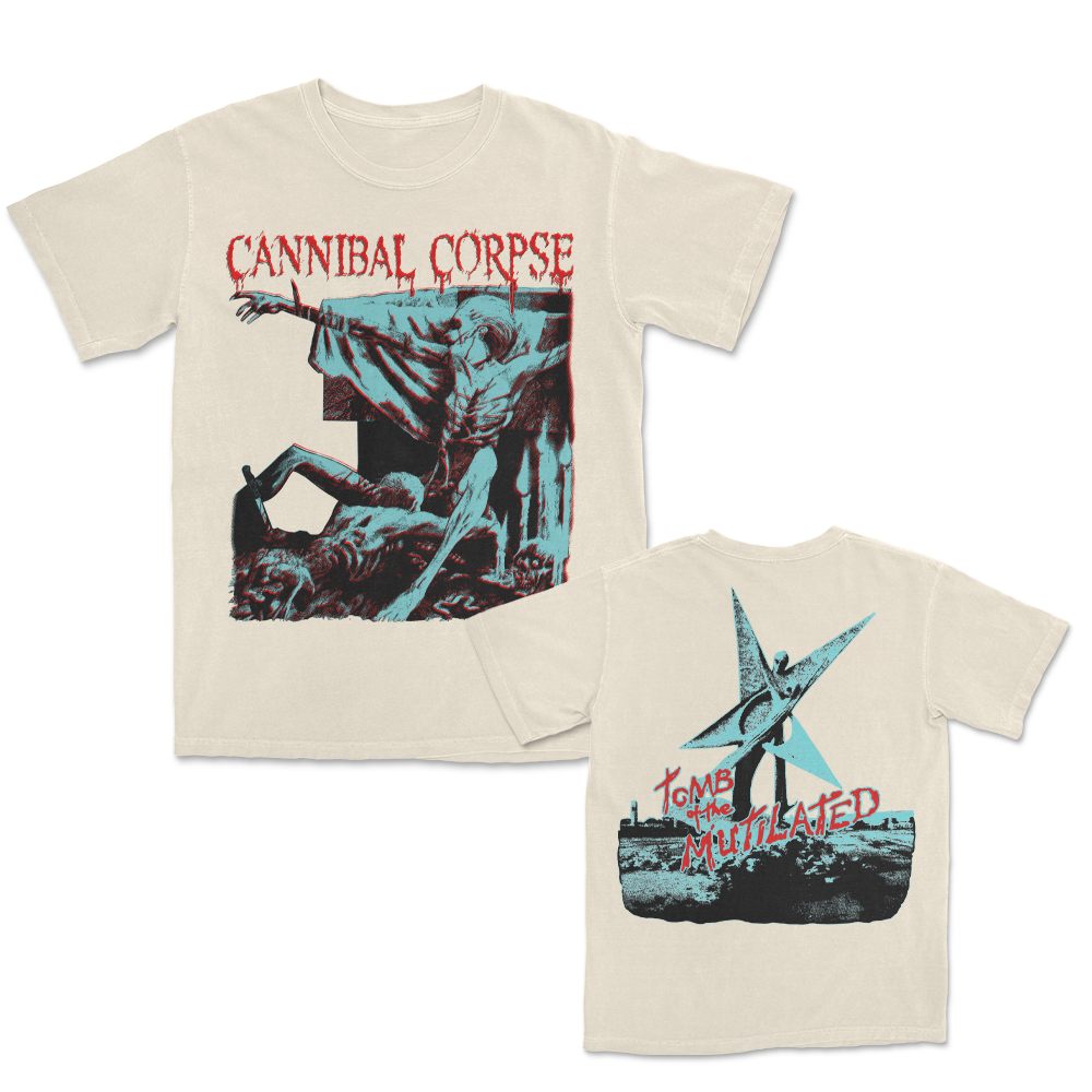 Tomb Of The Mutilated Bootleg T-Shirt (Ivory)