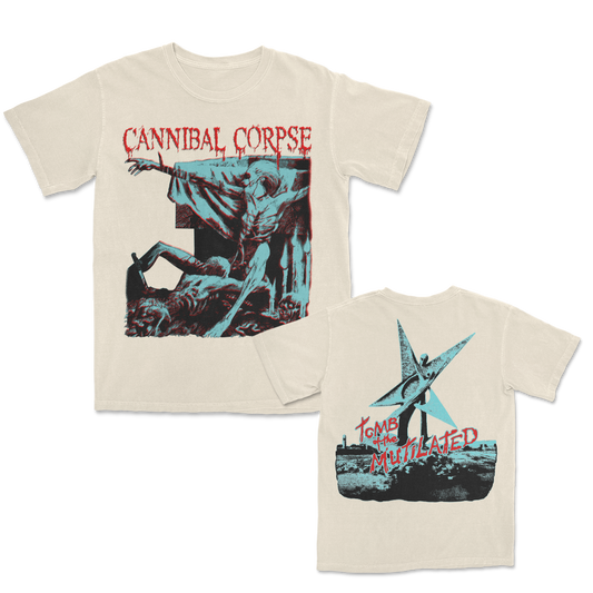 Tomb Of The Mutilated Bootleg T-Shirt (Ivory)