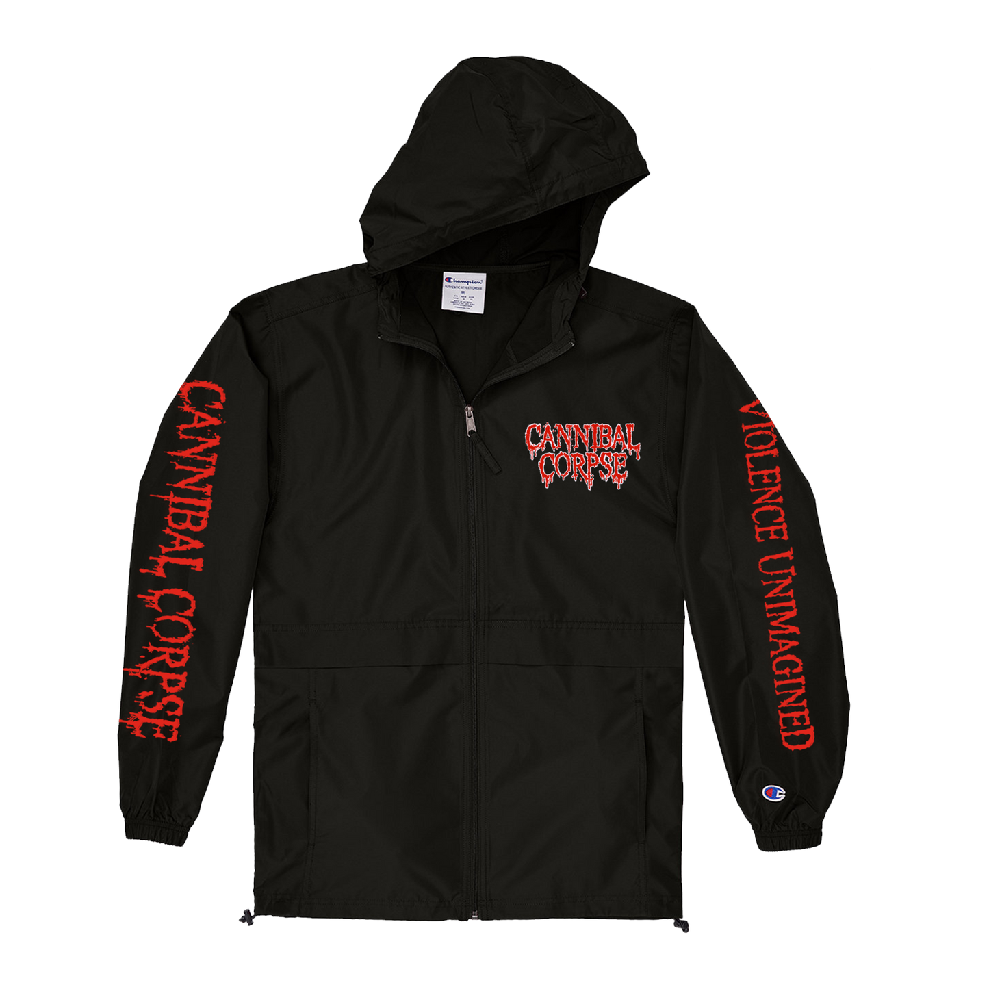 Logo Champion Anorak Jacket (Black)