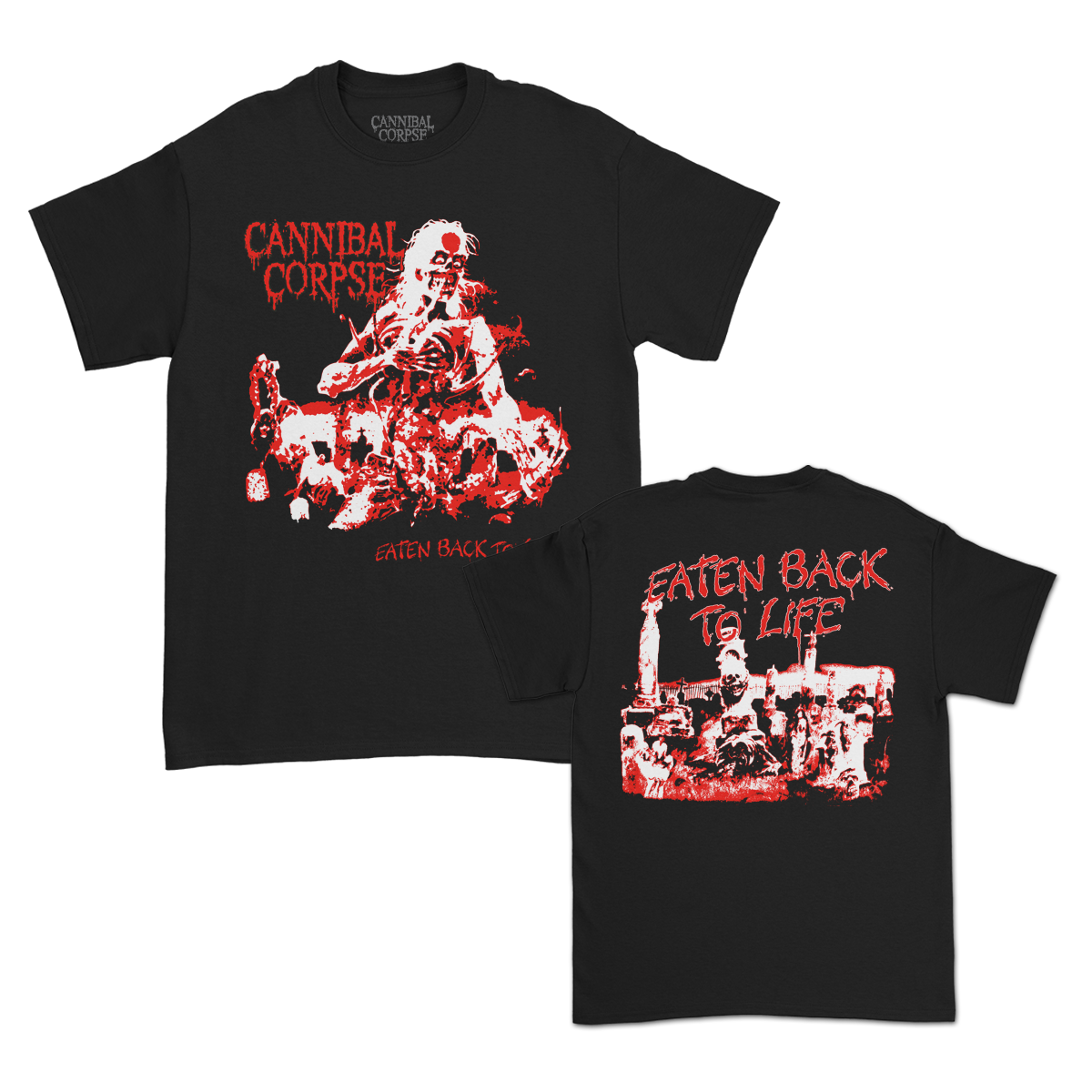 Eaten Back To Life Alternate T-Shirt (Black)