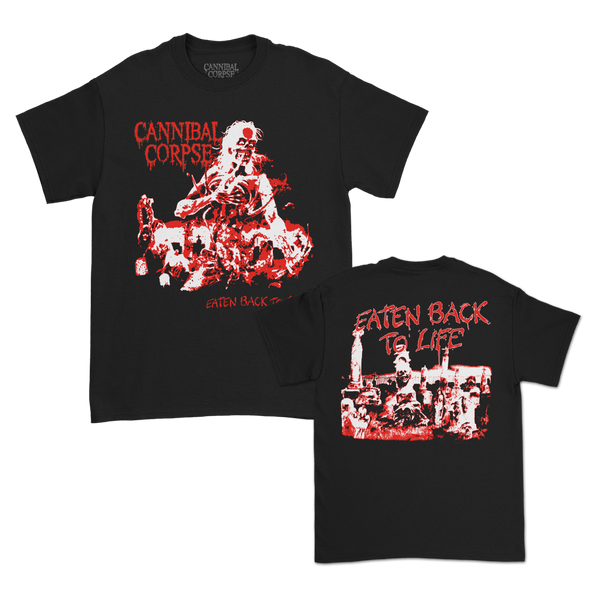 Eaten Back To Life Alternate T-Shirt (Black) – Cannibal Corpse
