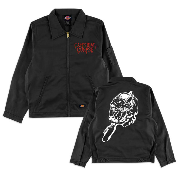 Ice Pick Skull Dickies Work Jacket (Black) – Cannibal Corpse