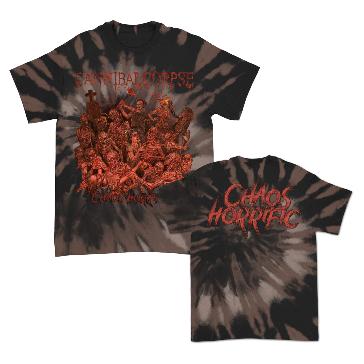 Chaos Horrific Cover T-Shirt (Black Dye)