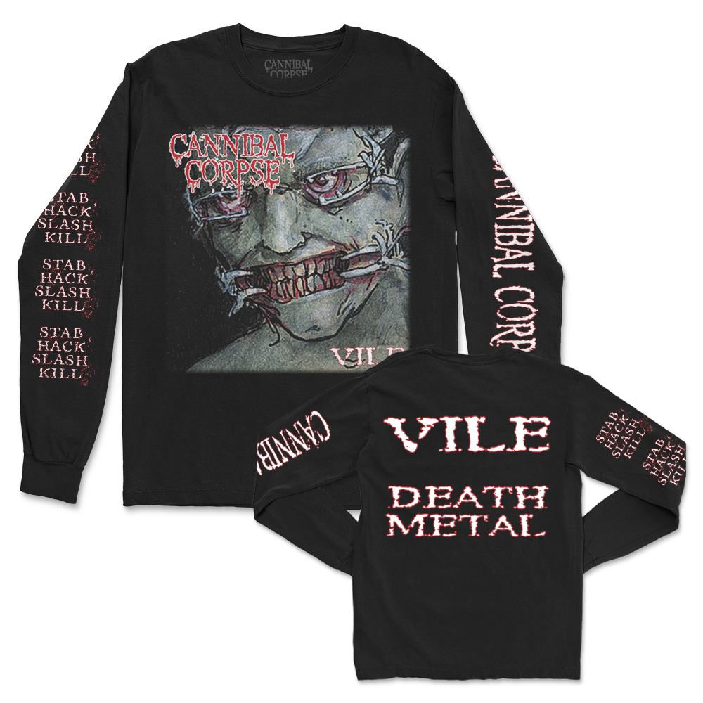 Vile Death Metal Long Sleeve (Black)