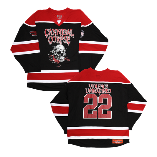 Sketch Skull VU 22 Hockey Jersey