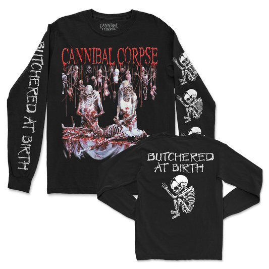 Butchered At Birth Long Sleeve (Black)