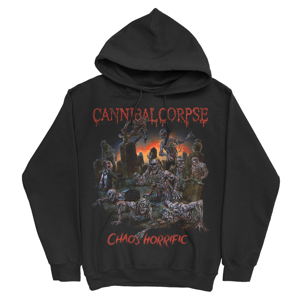 Chaos Horrific Alternate Pullover Hoodie (Black)