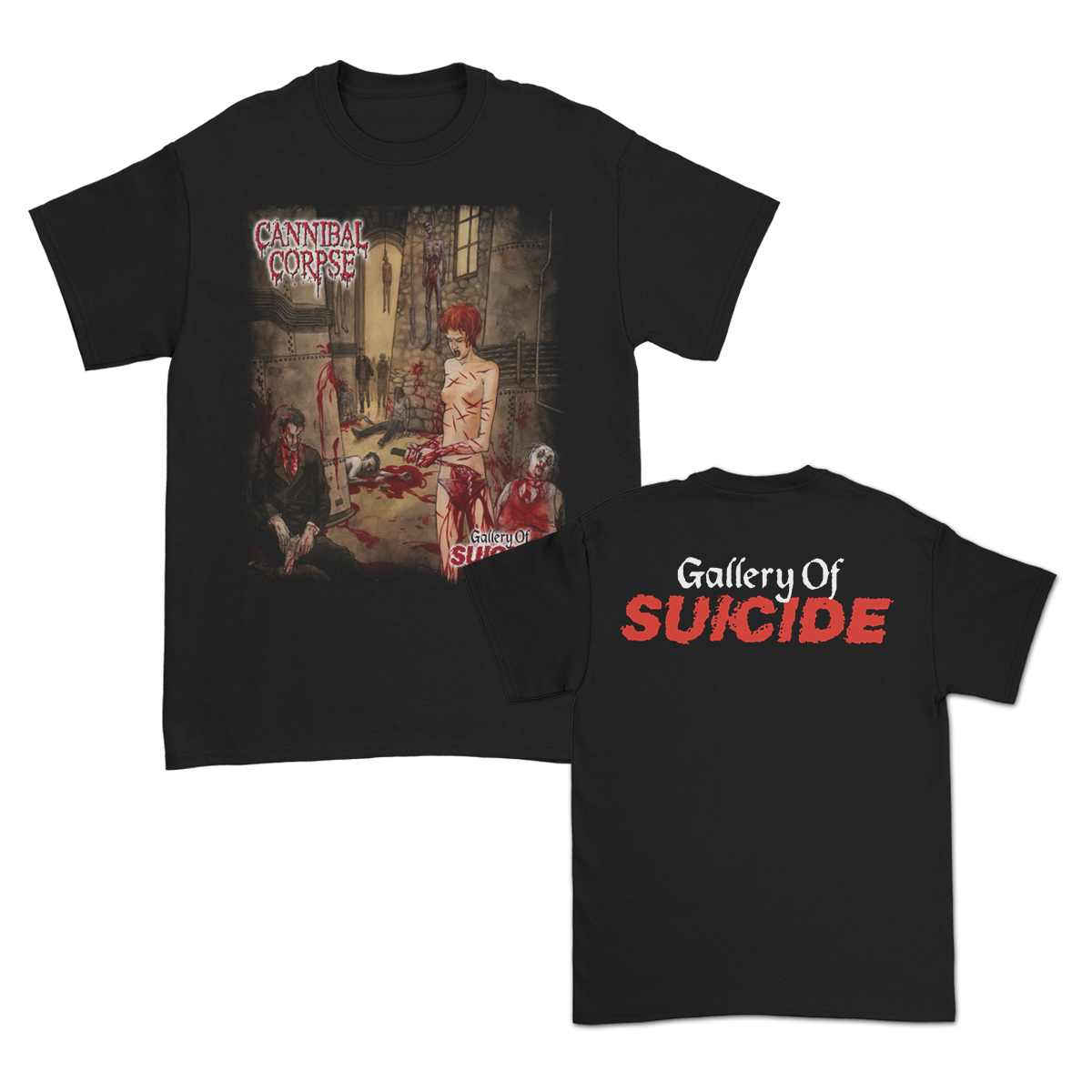 Gallery of Suicide T-Shirt (Black)