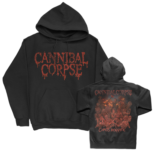 Chaos Horrific Cover Pullover Hoodie (Black)